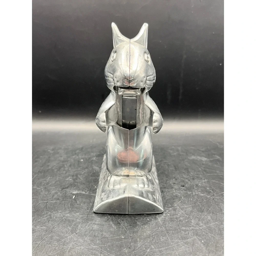 Vintage Squirrel Nutcracker‎ Metal Aluminum Kitchen Gadget Taiwan Collectible